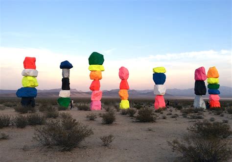 Seven Magic Mountains near Las Vegas - Where Art Inspires ...