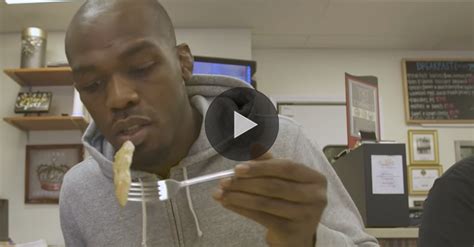 Jon Jones Out Eating Pancakes And Ice Cream One Day Before Weigh Ins