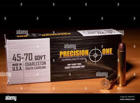 45 70 Govt Precision One Ammunition Stock Photo Alamy