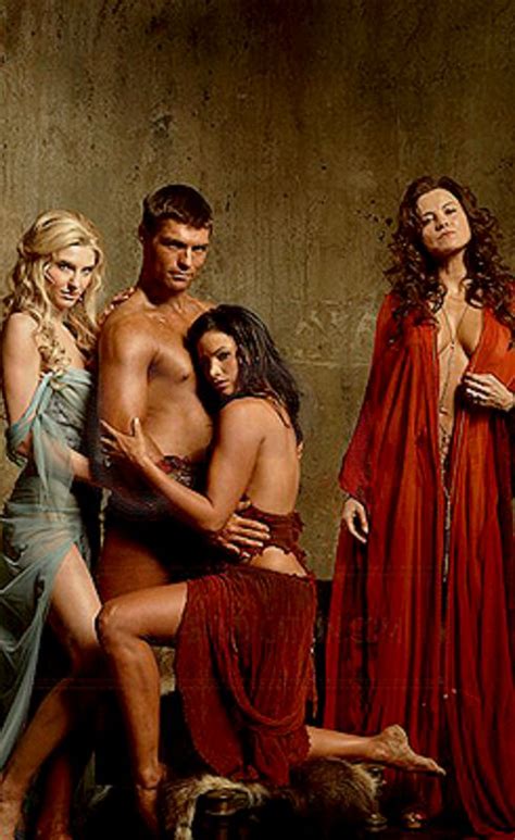 Viva Bianca Liam Mcintyre Katrina Law And Lucy Lawless Spartacus Tv Spartacus Tv Series