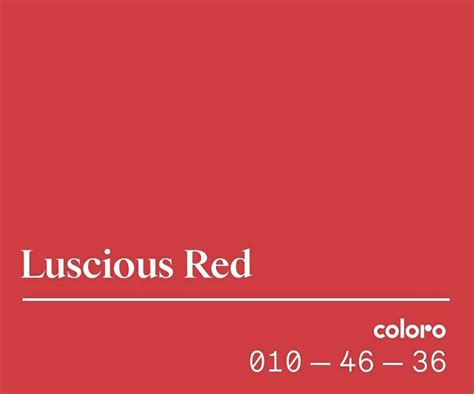pantone colour luscious red wgsn red colour palette luscious pantone color
