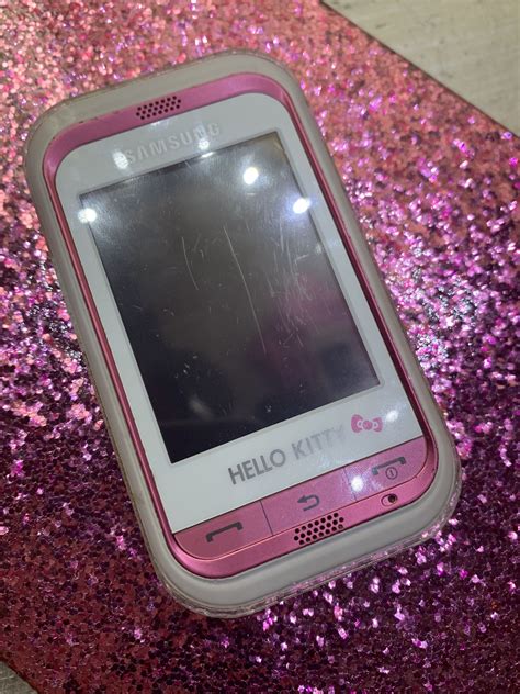 Hello Kitty X Samsung Phone Pink Hello Kitty Sanrio Hello Kitty 2000s