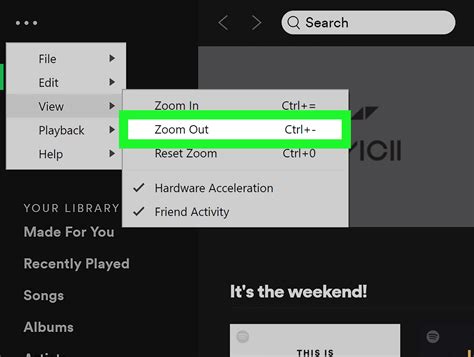 Let's first understand what the another disadvantage of using the zoom app on a desktop or laptop is that you cannot turn on the back camera on it. How to Zoom Out on Spotify on PC or Mac: 4 Steps (with ...