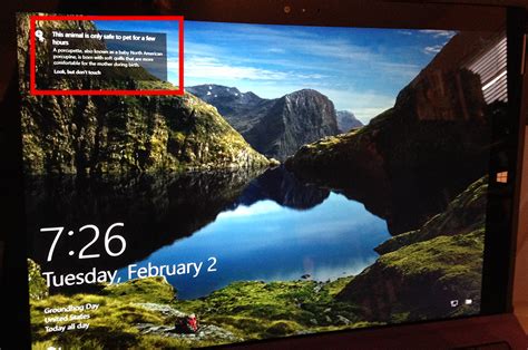 Windows 10 Lockscreen Info Doesnt Match The Picture Microsoft Community