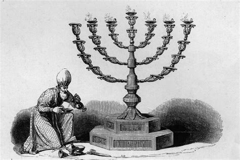 Golden Lampstand of the Tabernacle Symbolized Jesus It was to be set on the south wall of these lamps give light to the area in front of the lampstand.