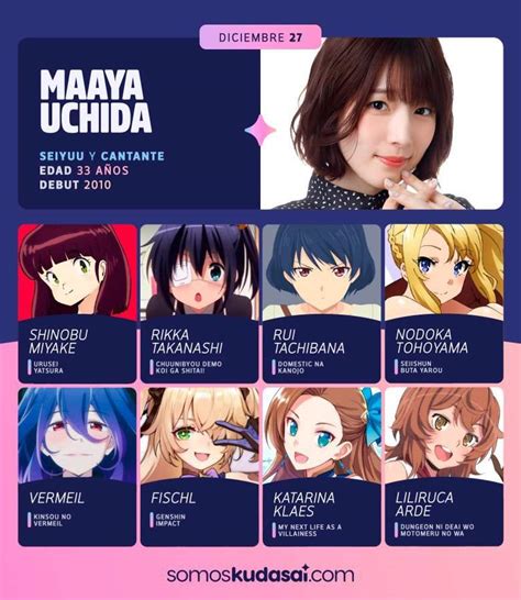 Felicidades Maaya Uchida Anime Amino