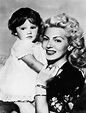 Lana Turner Right, And Daughter Cheryl Photograph by Everett