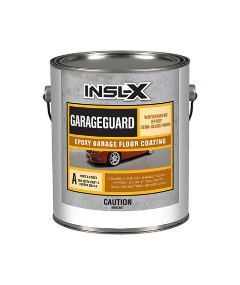 Insl X Garage Guard 2 Part Waterborne Epoxy Regal Paint Centers