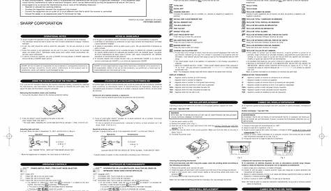 Sharp EL-1750V User Manual | 2 pages | Original mode