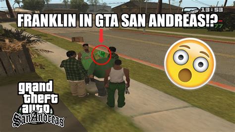 Franklin From Gta 5 Voice Acting In Gta San Andreas Wow Youtube