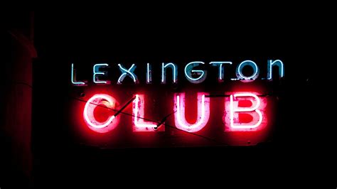 As The Lexington Club Says Goodbye A New Archive Will Preserve The