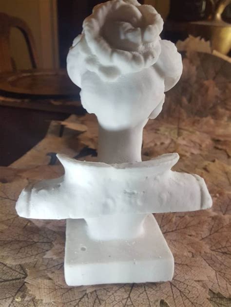 Exquisite Italian Salt Sculpture Bust Of A Woman Signed Etsy