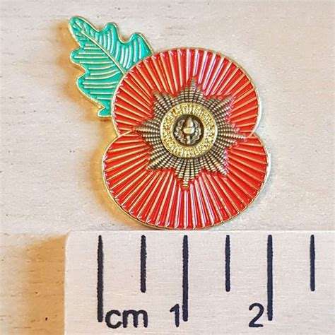 poppy lapel pin cheshire military museum