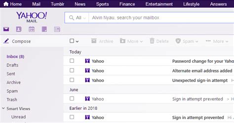 Yahoo Mail Login Inbox Log In Ymail Yahoo Mail On Fac