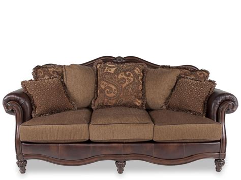 Ashley Clairemore Antique Sofa Mathis Brothers Furniture