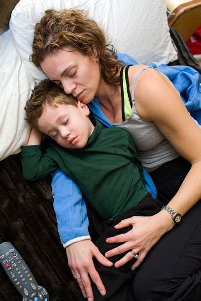 Royalty Free Mom And Son Sleeping Together Pictures Images And Stock