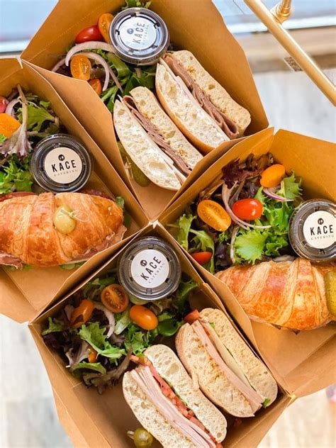 Catering Ideas Food Boxed Lunch Catering Sandwich Shops Sandwich Box