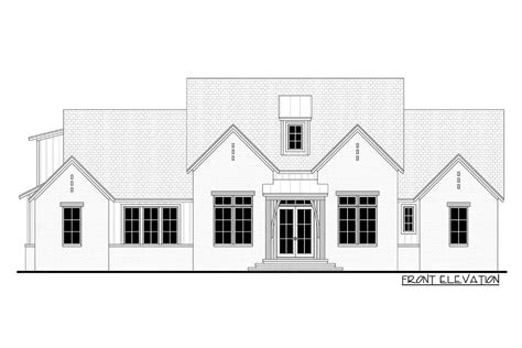 2 Story 4 Bedroom Contemporary Transitional House With Home Office And
