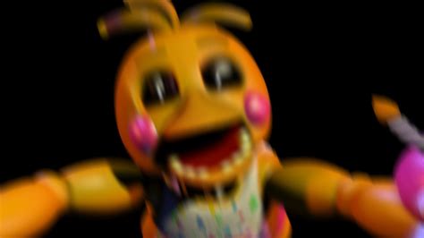Five Nights At Freddys 2 Toy Chicas Beak Attack Youtube