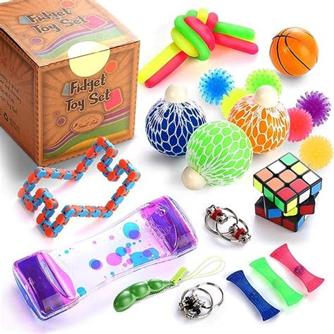 Fidget Toy Juego De Juguetes Sensoriales Fidget Toys Set Sensory Fidget Stress Relief Toys Pack