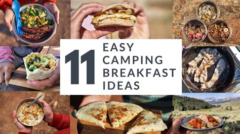 Easy Camping Breakfast Ideas Amanda Outside