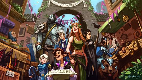 Critical Role 50th Episode Fan Art Gallery Geek And Sundry Critical Role Critical Role Fan