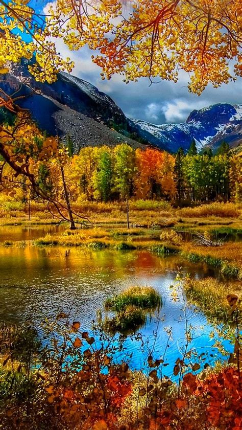 Mountain Autumn Iphone Se Free Download