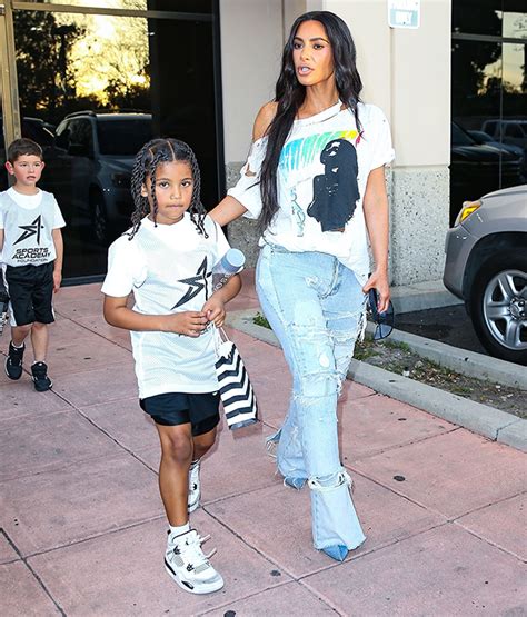 Kim Kardashian And Son Saint Spotted After His Basketball Game Photos
