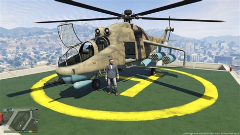 Mi 24 Hind E Retexture For Savage Attack Helicopter Gta5