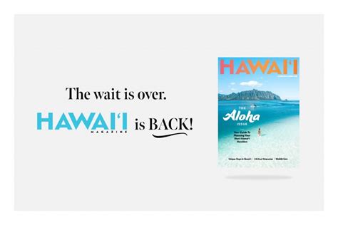 Hawaiʻi Magazine Is Returning To Print In 2022 Hawaii Magazine