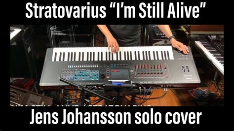 Stratovarius Im Still Alive Jens Johansson Keyboard Solo Cover Tutorial Fantom Metal Shred