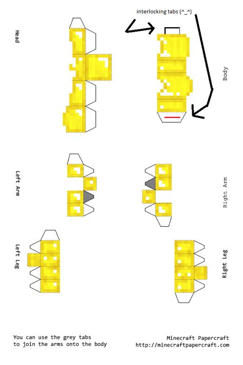 Maybe you would like to learn more about one of these? Papercraft butter (gold) armor (improved chestplate) | n8 ...