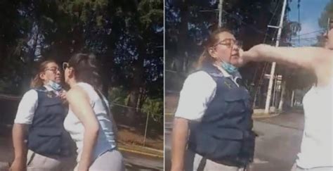 Mujer Golpea Y Escupe A Guardia De Seguridad La Apodan Ladyescupitajo