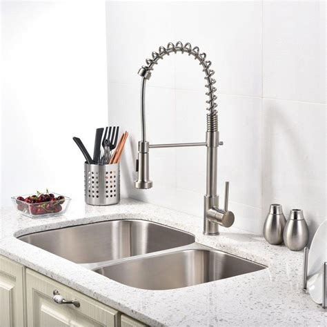 Comparaboo analyzes all kitchen faucets of 2021, based on analyzed 9,992 consumer reviews by comparaboo. Single Lever Kitchen Sink Faucets Best Offer Home, Garden ...