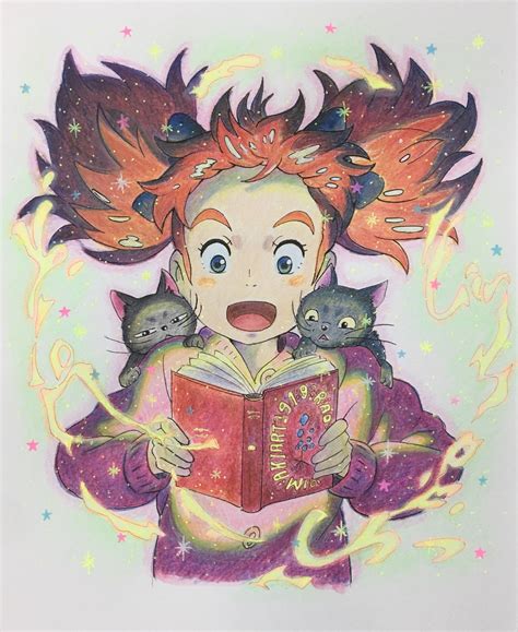 Mary And The Witches Flower Studio Ghibli Movies Studio Ghibli Art