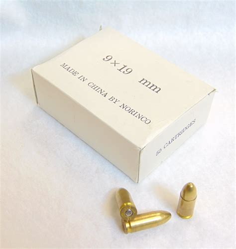 Norinco 9x19mm Ammo 50 Rounds New Tri City Gold Buyers