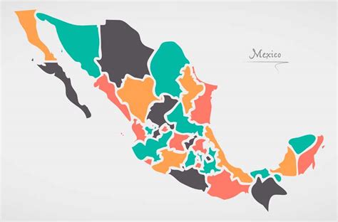 ¿cuántos Estados Tiene México Organización Territorial De México