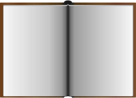 Vector Graphics Of Opened Brown Book Public Domain Vectors