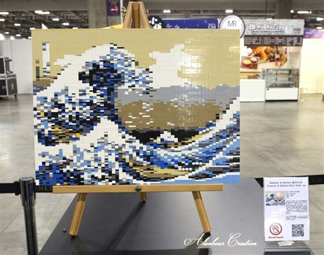 Moc The Great Wave Off Kanagawa Special Lego Themes Eurobricks Forums