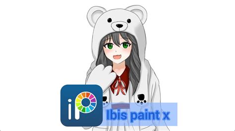 Speedpaint Draw Kawaii Girl Anime Ibis Paint X Youtube