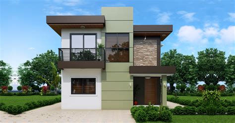 Modern House Design Series Mhd Pinoy Eplans