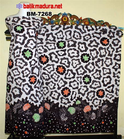 Iqbal muhammad 20 june 2020. Batik Madura Unik Eksklusif Hitam Putih BM-7268 - batikmadura.net