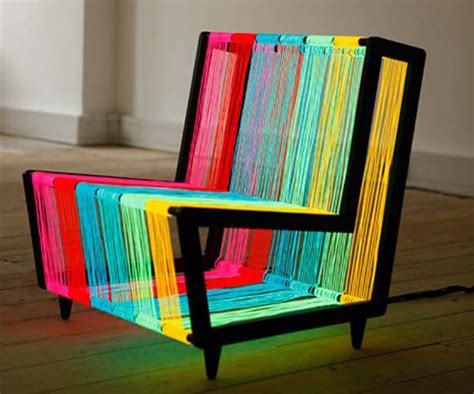Disco Chair Poltrona Neon By Kiwi And Pom