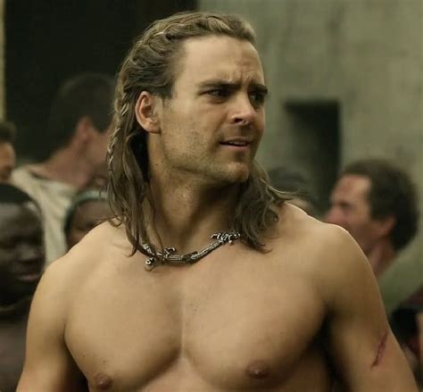 Dustin Clare As Gannicus After The Spartacus Workout Long Hair