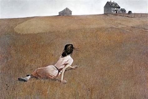 Portrait Painting Of Christinas World By Andrew Wyeth