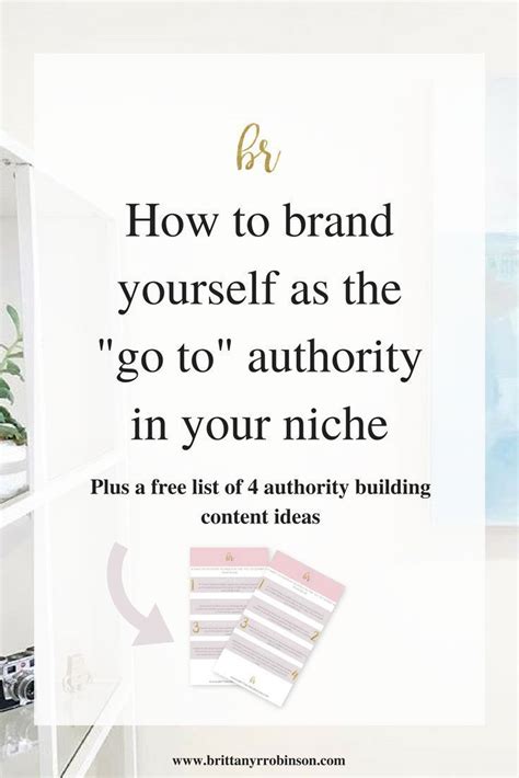 How To Brand Yourself As A Go To Expert In Your Niche Rising Tide