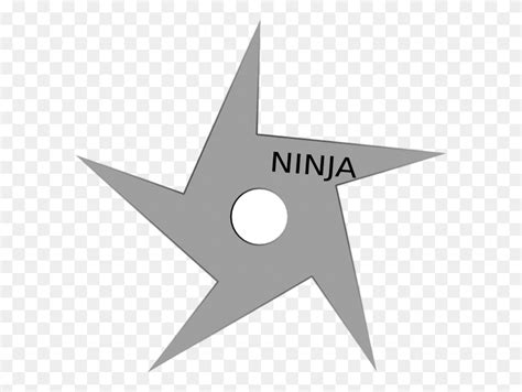 Ninja Star Chinese Throwing Stars Template Star Symbol Symbol