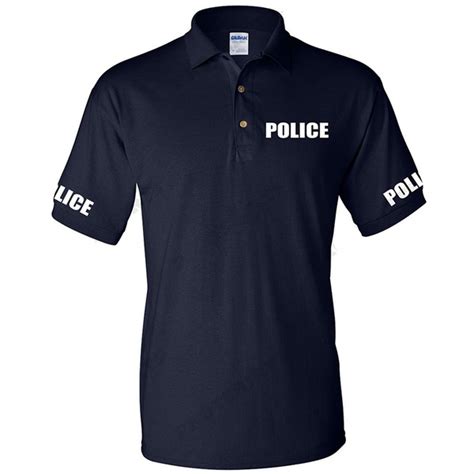 Los Angeles Police Black Polo Shirt Ubicaciondepersonascdmxgobmx