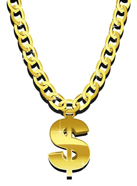Bib T Shirt Gold Necklace Chain T Shirt Png Download 480651 Free