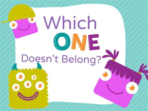 Which One Doesnt Belong Free Games Online For Kids In Kindergarten By